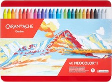 Caran dAche Neocolor Pastels (40 Colors)