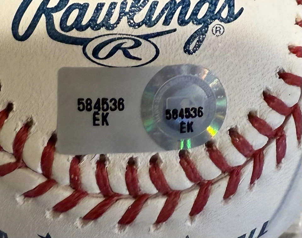 Sergio Romo Autografiado Béisbol MLB Autenticación Gigantes de San Francisco Foto 3 de 3