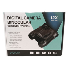 VIVITAR Digital Camera Binocular 12X Digital Zoom With 16MP Camera