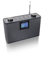 Peaq Pdr 190-1 Dab+ Radio With Color Display, Dab+/Fm, Fm, Dab+, Bluetooth, Blac
