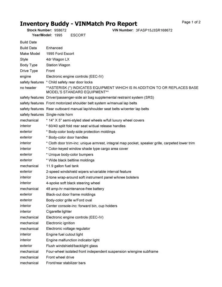 Bisagra del capó izquierdo del conductor para 91-96 ESCORT 369919 Foto 3 de 4