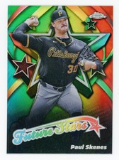 2025 Topps Chrome Paul Skenes Future Stars #FS-2 Pirates RC Insert