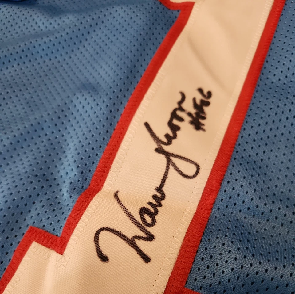 Warren Moon 亲笔签名球衣刻字名人堂休斯顿油人队 🔥🔥 — 第 2/4 张图片