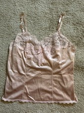 Gotham New York Pink Lace Camisole Size Medium READ