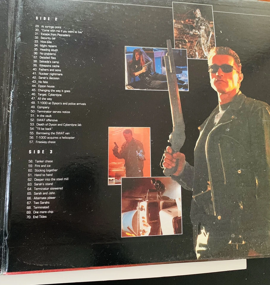 Terminator 2  Judgement Day  widescreen Laserdisc Arnold Schwarzenegger  - Image 4 of 4