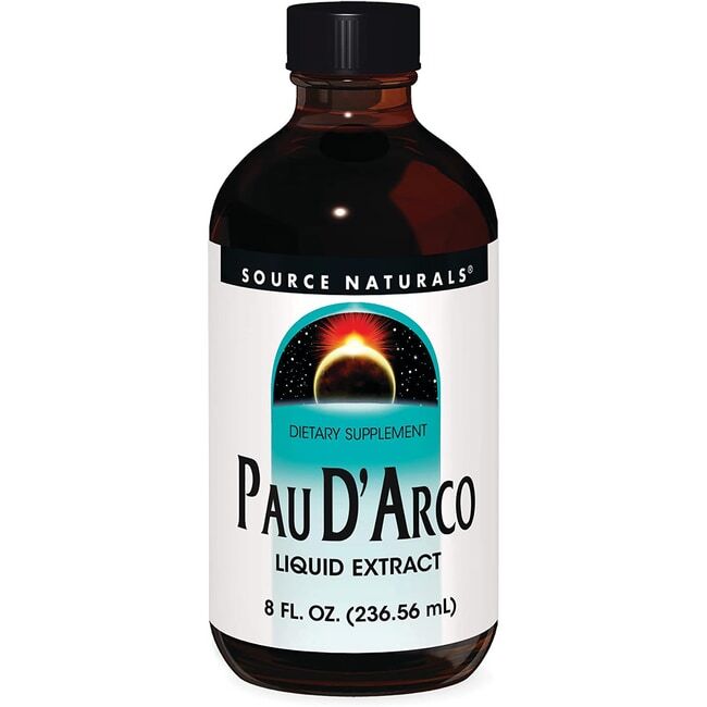 Жидкий экстракт Пау Дарко от Source Naturals, 8 жидких унций Liq
