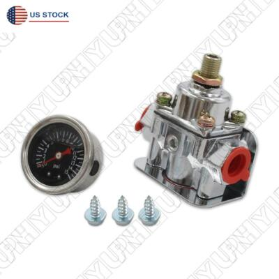 #ad Low Fuel Pressure Regulator 0 15PSI With Screws For Carburetor 1 4 PSI 12 804 $32.26