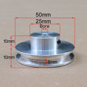 8mm Pulley Chart