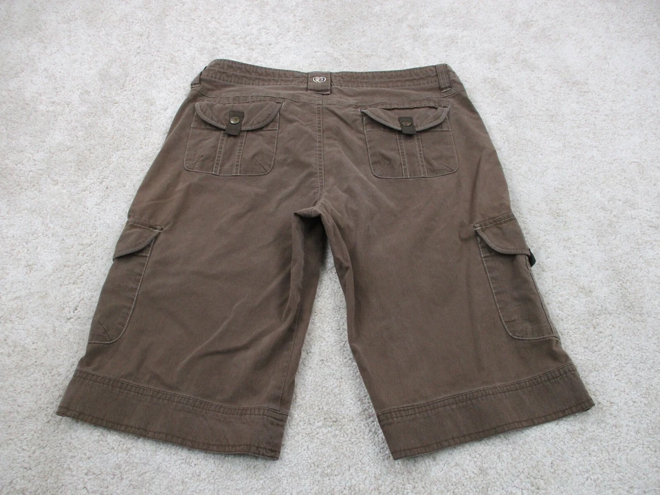 Pantalones Cortos Kuhl Mujer 10 Marrón Splash Carga Bolsillo Senderismo Exterior Algodón 32x12 Foto 3 de 4