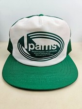 Vintage USA MADE IPAMS Petroleum Mountain States Oil Trucker Hat Snapback Cap