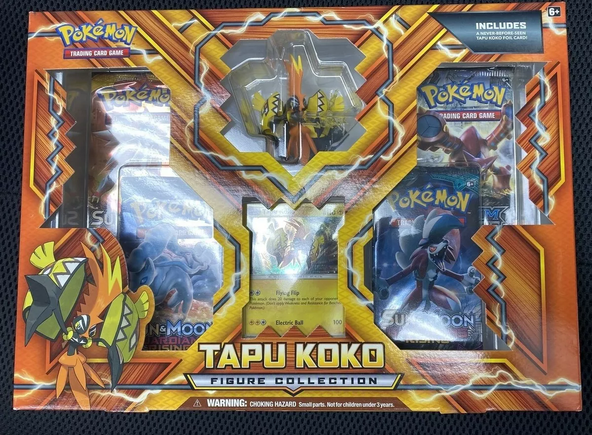  Pokemon TCG: Tapu Koko Figure Collection Card Game : Toys &  Games