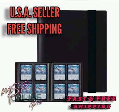 4 pocket trading card binder MoKo Card Binder for Pokemon Cards Binder 4-Pocket, 400 Pockets Tradin –  Mokodirect