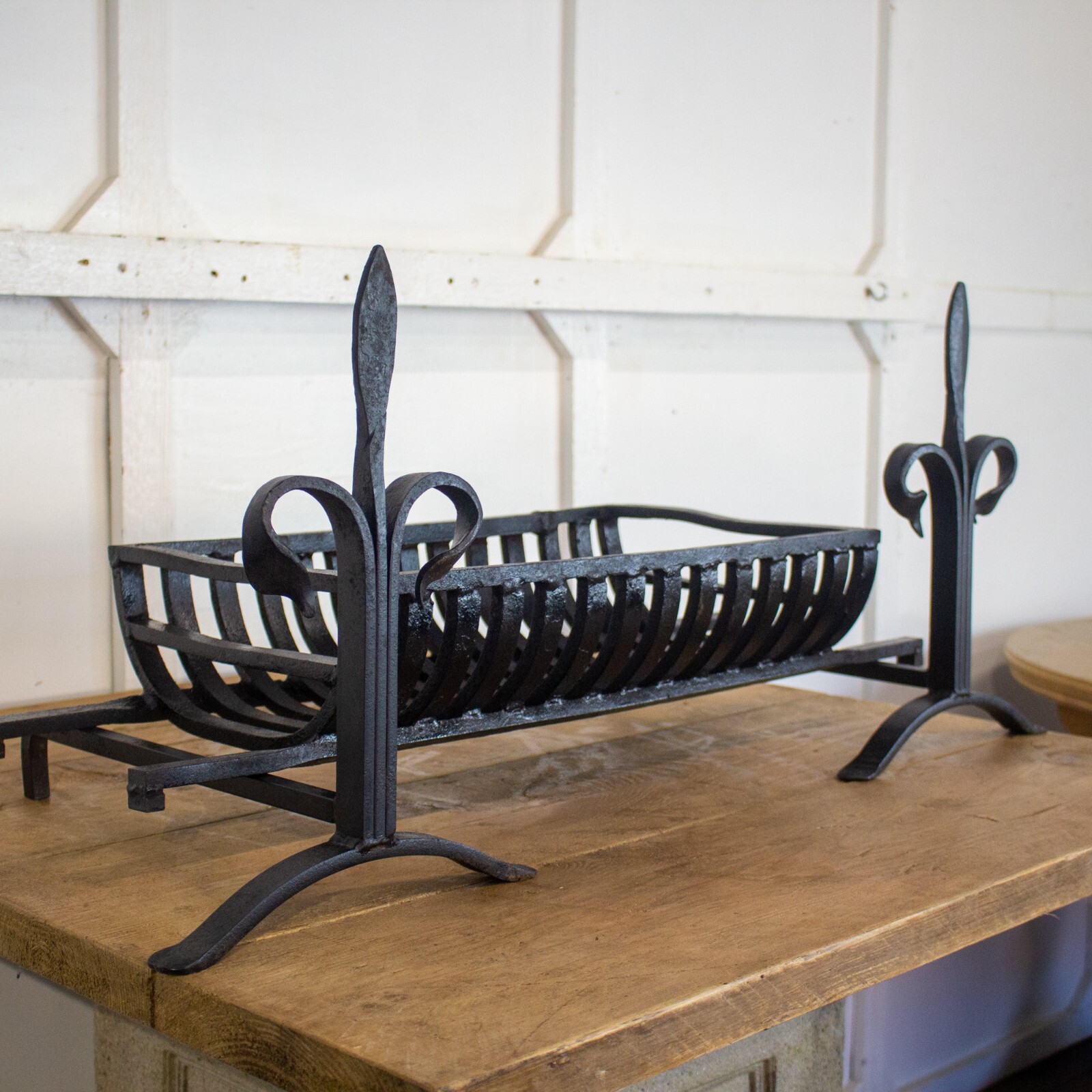 FIRE DOG GRATE AND ORNATE DOGS RWI7523 eBay