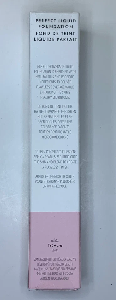 TruAura Perfect Liquid Foundation  Free Ship Tan, Ebony, Deep Beige - Image 3 of 4