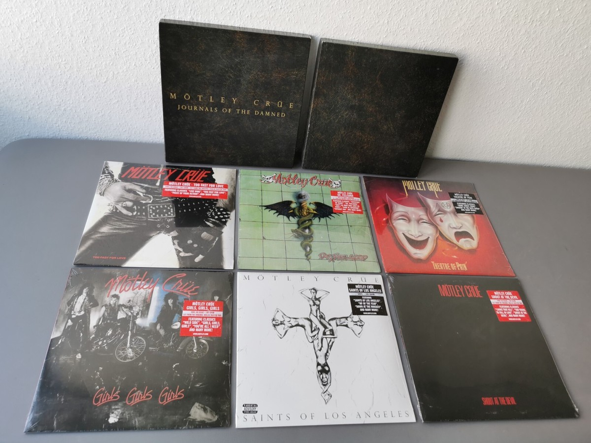 MÖTLEY CRUE limited edition 6x Vinyl LP Box - Set Journals Of The