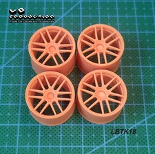 LB Production 1/24 Scale Enkei Forged RA039 Wheels for Mercedes AMG GT3 LBTK18