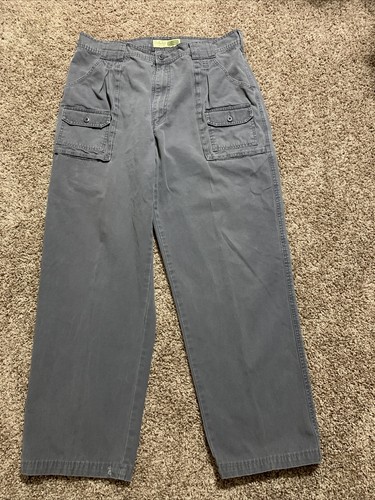 Cabelas Cargo Pants Mens 38x31 Grey 7 