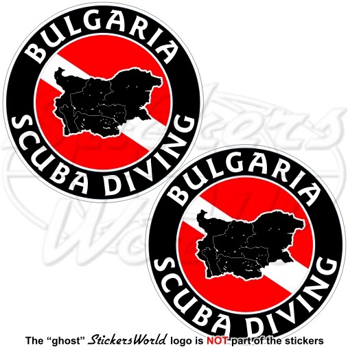 BELGIEN SCUBA DIVING Flagge Aufkleber – 4 Stück, 50 Mm, Wetterfestes Vinyl