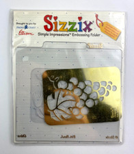 Sizzix Simple Impressions Embossing Folder GRAPES 38-9544