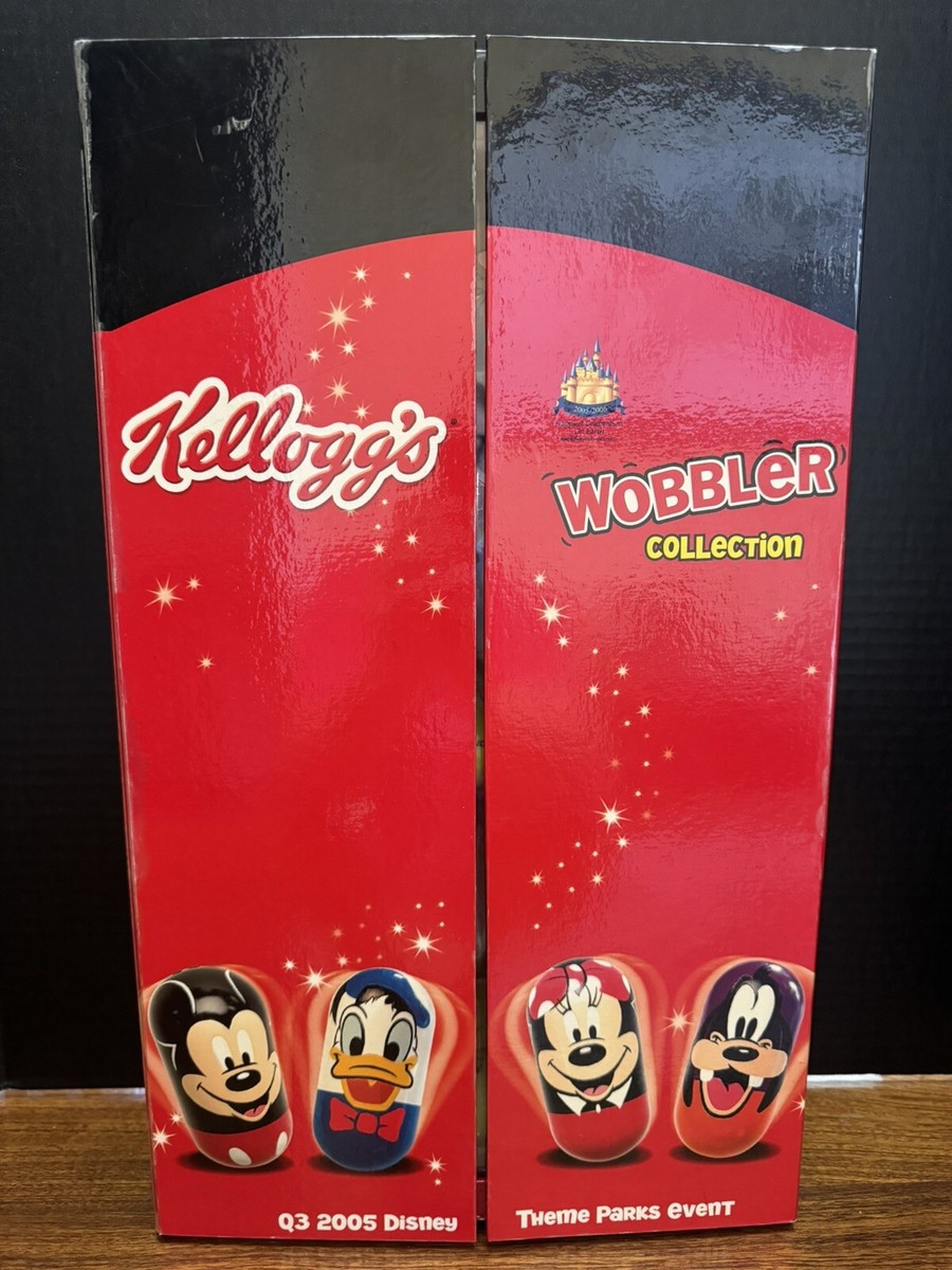 Kellogg's Wobbler Collection '06 Disney Theme Parks Events 25ea In