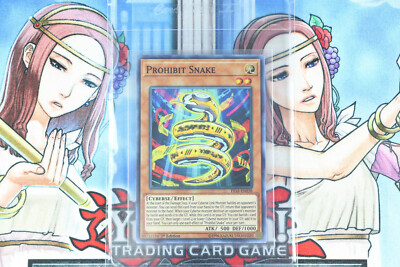 Yugioh Prohibit Snake FIGA-EN038 1st Edition Super Rare