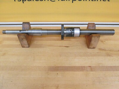  KUHN PRECISION GROUND BALL SCREW ZERO BACKLASH 1.250'' THREAD DIAM. 5mm LEAD 