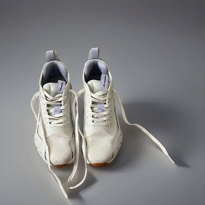 Women s Reebok zig dynamica 4 shoes Size 8.5 White Brown Lavender