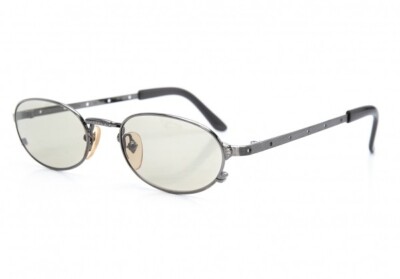 Jean Paul Gaultier 56-7116 Punched Metal Design Clip-on Sunglasses