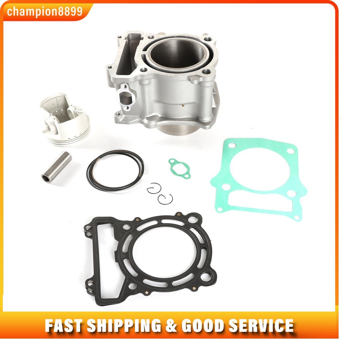 ピストンリングピンキット 500 500CC ATV UTVクワッドパーツに適合 500 500CC ATV UTV用ピストンリングピンキット  シリンダーキット Assy ピストンリングピンガスケット Hisun 500 UTV ATV HS500ATV HS500UTV ク OEMシリンダー 修理キット ピストンリング ピン ガスケット ... HiSUN 400 HS YS UTV ATVパーツ対応シリンダーピストントップエンドキット1セット