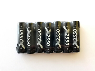 XCell 7er Akkupack mit Lötfahne 8,4V 2550mAh NiMH AA Mignon
