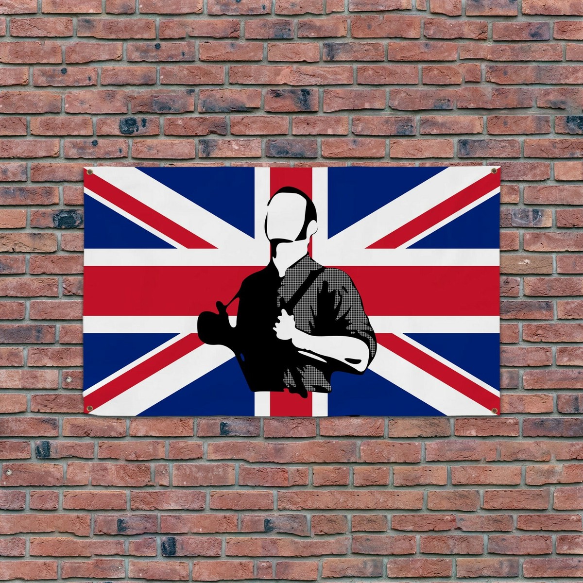 Skinhead Union Jack 5x3ft Banner | eBay