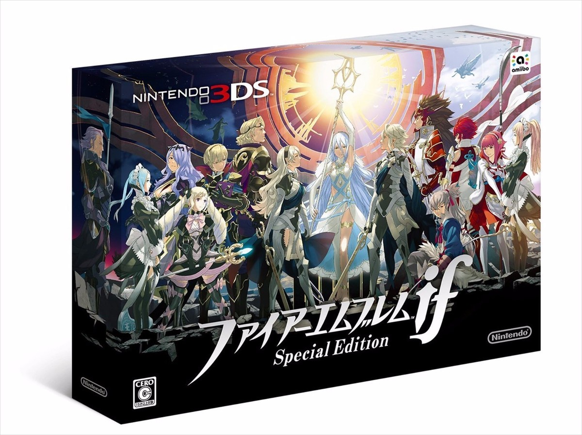 ファイアーエムブレムif special edition USED Nintendo 3DS Fire Emblem if SPECIAL EDITION art book Limited