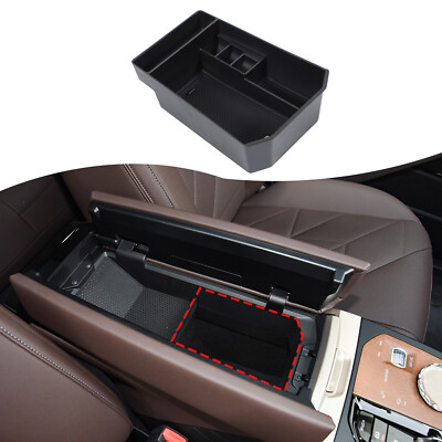 Storage Box Center Console Organizer Armrest Tray For BMW IX I20 2022-24