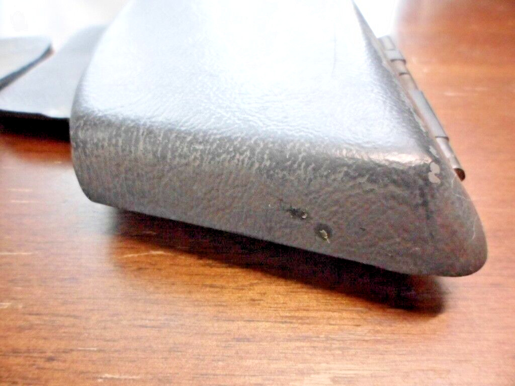 1991 Lotus Elan - Convertible Top Flap Cap Pair w/ Hinges & Springs **WEAR**