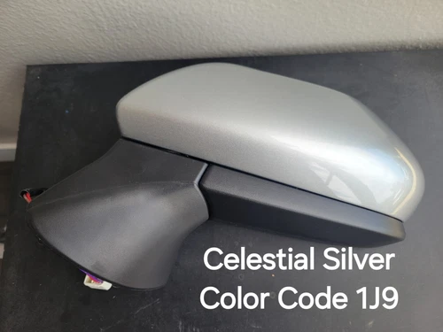 NEW SILVER Driver Side Power Mirror fits 18-24 Toyota Camry L LE & 2018-22 SE