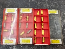 Qty 10 Sandvik N151 N151.3-500-40-7P .197" 5mm WOC 4125 Carbide Grooving Inserts