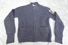 19980's -90's US Mail Postal Service Uniform Cardigan Sweater Full Zip Size 42