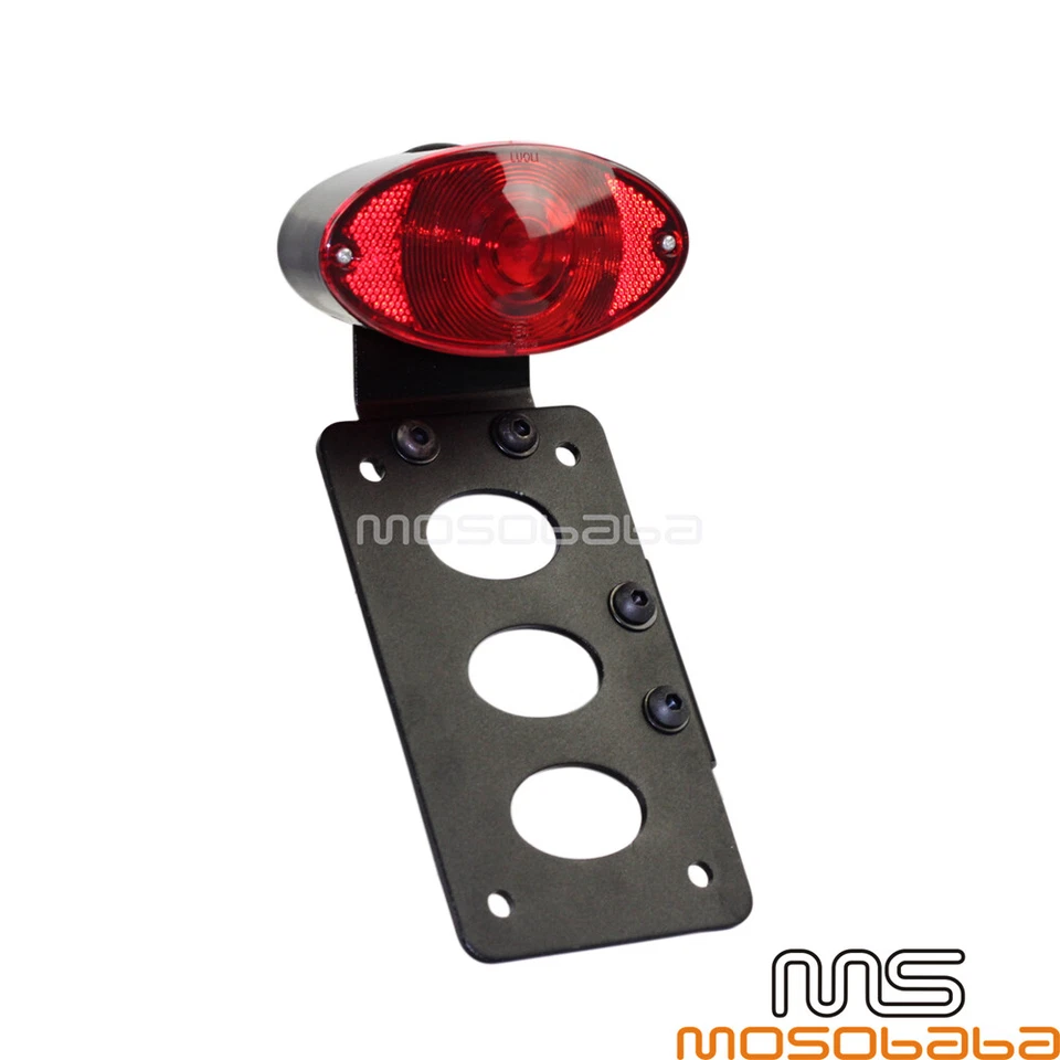 Специальный кронштейн для номерного знака встроенный тормозной задний фонарь для осей Harley 3/4 дюйма  - Изображение 4 из 4