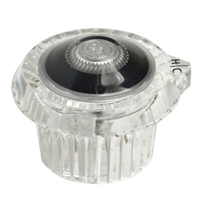 Thrifco 4401564 Moen Multi-Fit Shower Faucet Handle (Clear Acrylic)