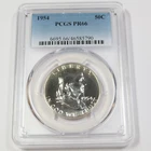 1954 P PCGS PR66 - Silver Ben Franklin Half Dollar - 50c US Coin #46199A