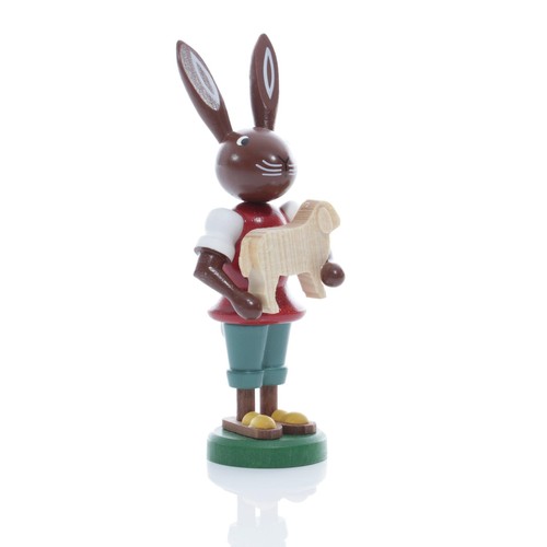 Figurine Goebel - Lapin Petit Virtuose - Faience - Multicolore - 9 Cm - Pâques
