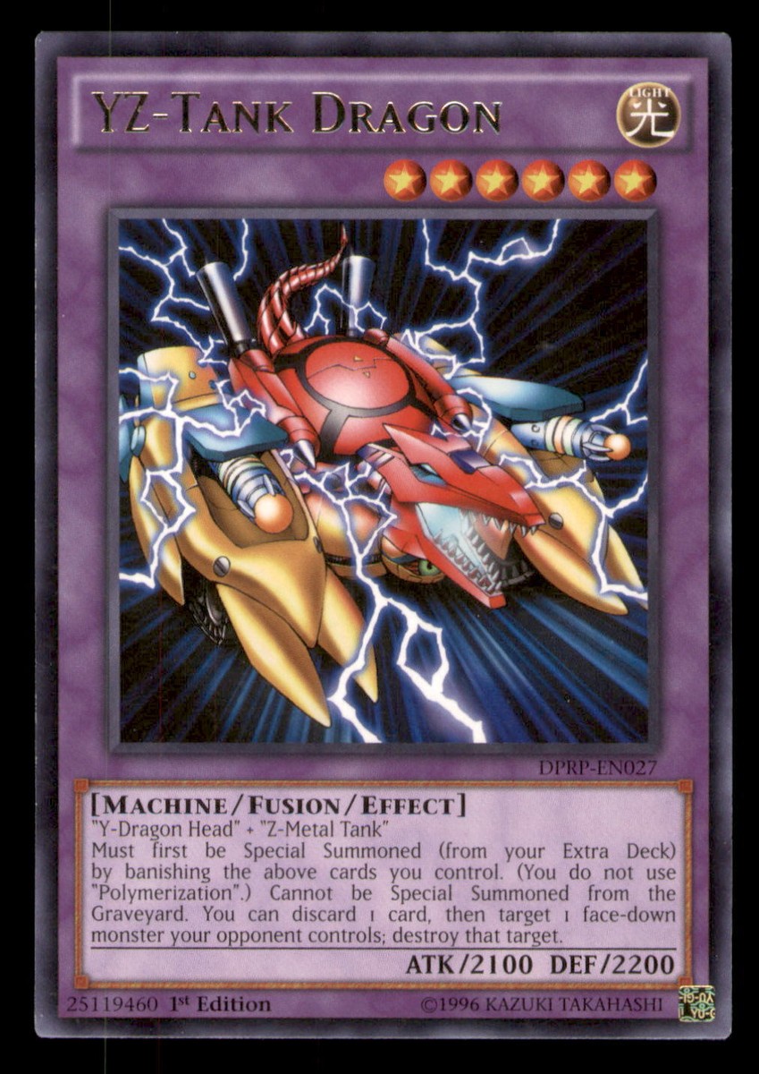 Yugioh YZ-Tank Dragon #DPRP-EN027 Duelist Pack: Rivals of the