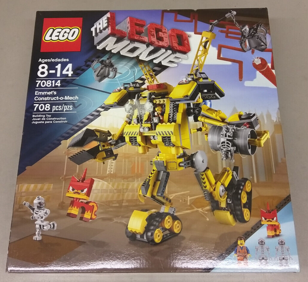 ToRa　ミッチェル　クリオ The LEGO Movie 70814 Emmet's Construct-o-Mech NEW! Robot Angry