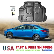 Front Skid Plate For Ford Focus 2012-2029 Impact Resistant Engine Guard Cover