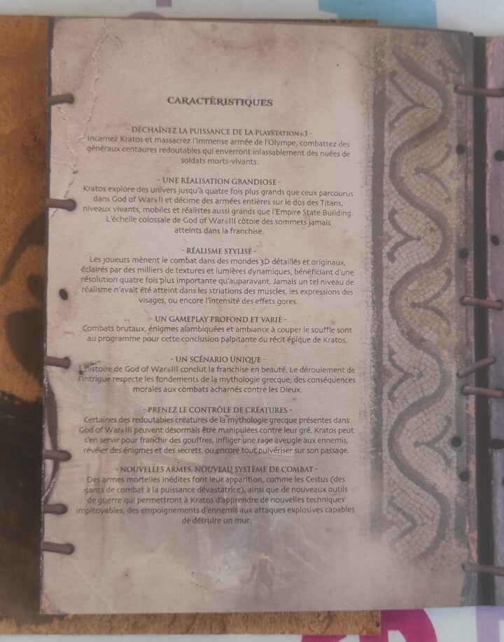 Arrivage] God of War 3, le press kit ~  | Blu-ray, DVD, Games