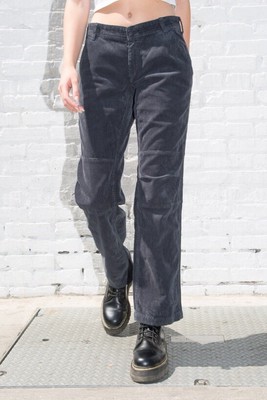 brandy melville white corduroy pants