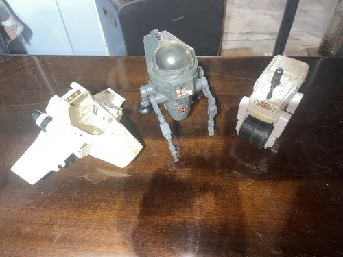 Vintage Star Wars Mini-rigs Kenner 3 Vehicles Lot