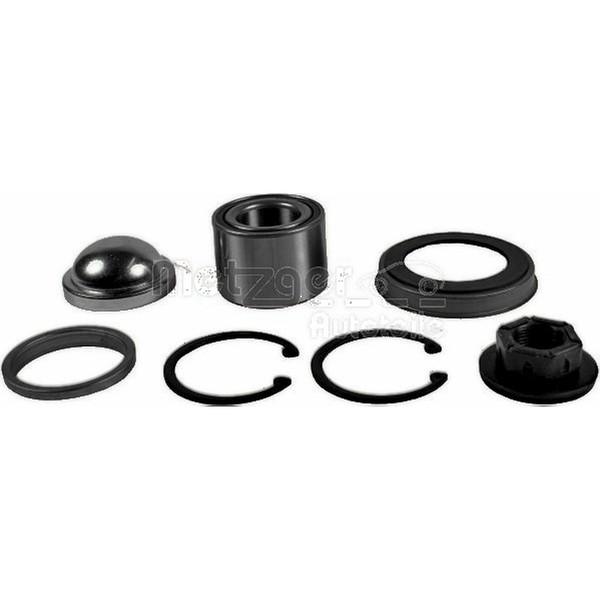 Radlagersatz Mit Abs-Sensorring Ø 53 Mm 37 Mm Metzger FüR U.A. Ford Focus-image