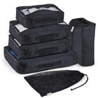 5 Piece Packing Cubes for Travel in Sizes (X-Large, Large, Medium, Small) by ...