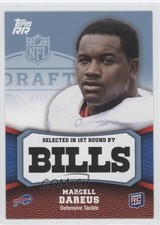 2011 Topps Rising Rookies Blue 834/1339 Marcell Dareus #123 0a1